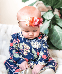 Fall Floral Headband  