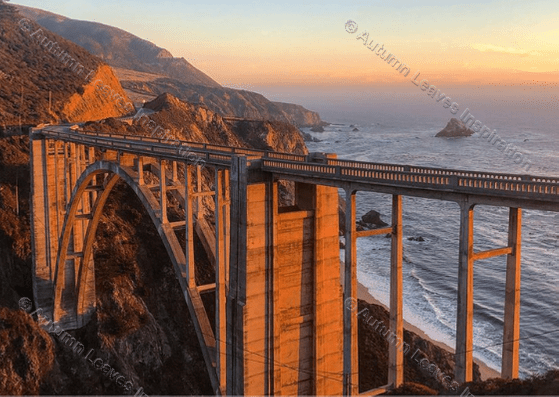 Image of T6 Bixby Creek Bridge USA