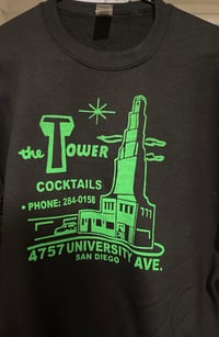 Image 1 of Tower Bar Sweatshirt - Black/Green