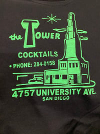 Image 2 of Tower Bar Sweatshirt - Black/Green