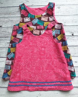 Image of Play All Day Reversible Dress- Fiesta