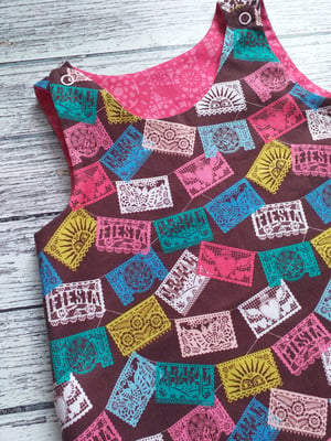 Image of Play All Day Reversible Dress- Fiesta