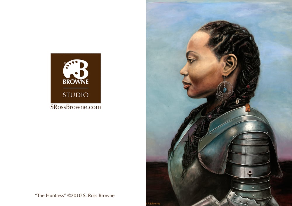 Image of "The Huntress" Greeting Card