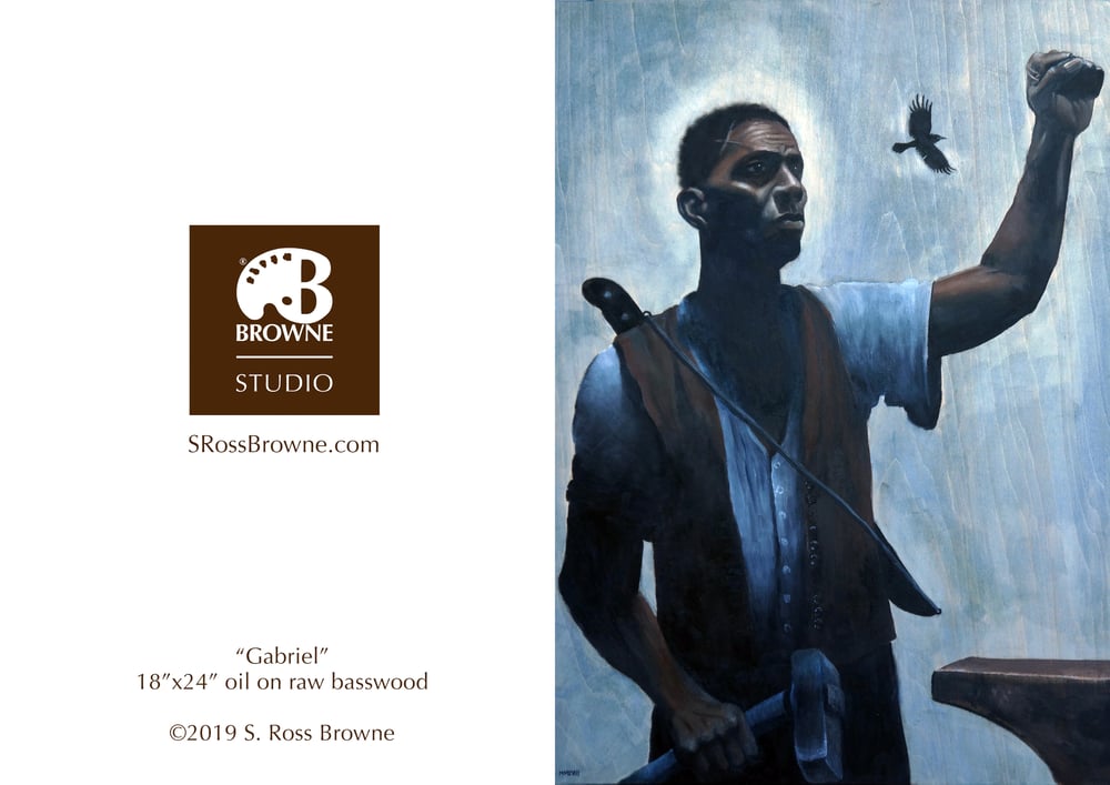 Image of "Gabriel" Greeting Card