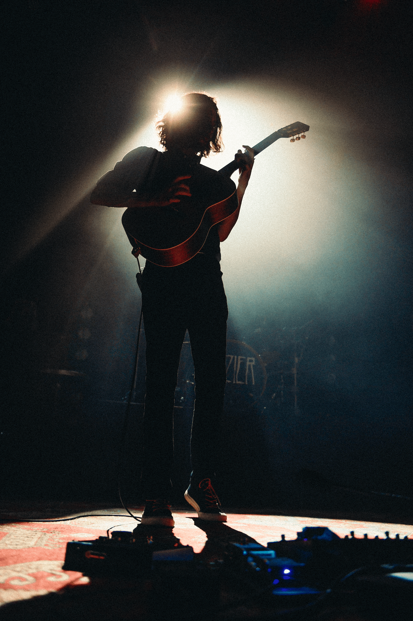 Image of Hozier silhouette