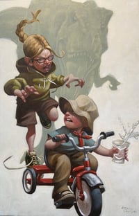 Image 1 of Craig Davison "Keep Absolutely Still, Her Vision Is Based On Movement"