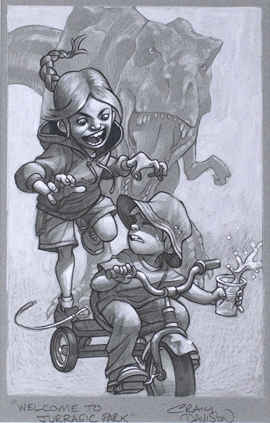 Craig Davison "Keep Absolutely Still, Her Vision Is Based On Movement"