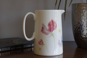 Image of Sweet Pea Fine Bone China 1/2 Pint  Jug