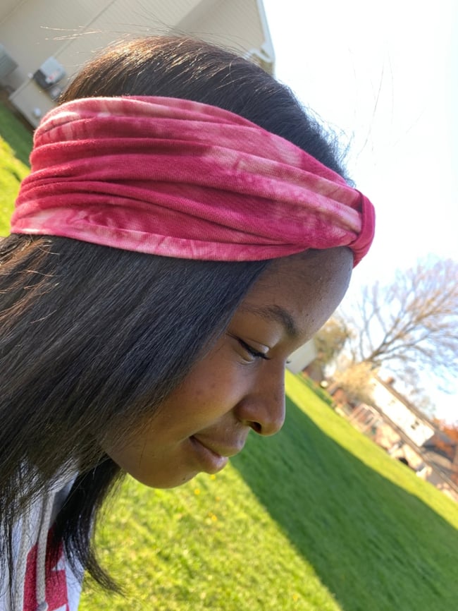 TYE DYE YOGA HEADBAND