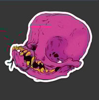 Image 2 of DOG SKULL II STICKER