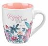 Ceramic Mugs, Floral Rejoice Collection