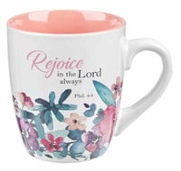 Image 2 of Ceramic Mugs, Floral Rejoice Collection