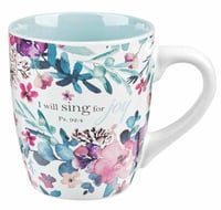 Image 3 of Ceramic Mugs, Floral Rejoice Collection
