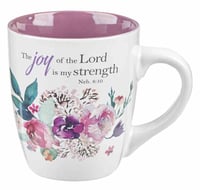 Image 4 of Ceramic Mugs, Floral Rejoice Collection