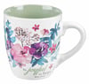 Ceramic Mugs, Floral Rejoice Collection