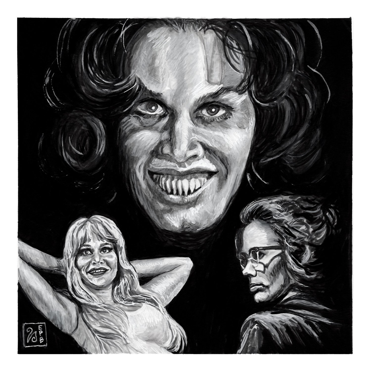 The Voluptuous Horror of Karen Black Giclée Print | colours of the dark