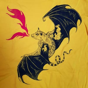 T-SHIRT "FIRE BAT"