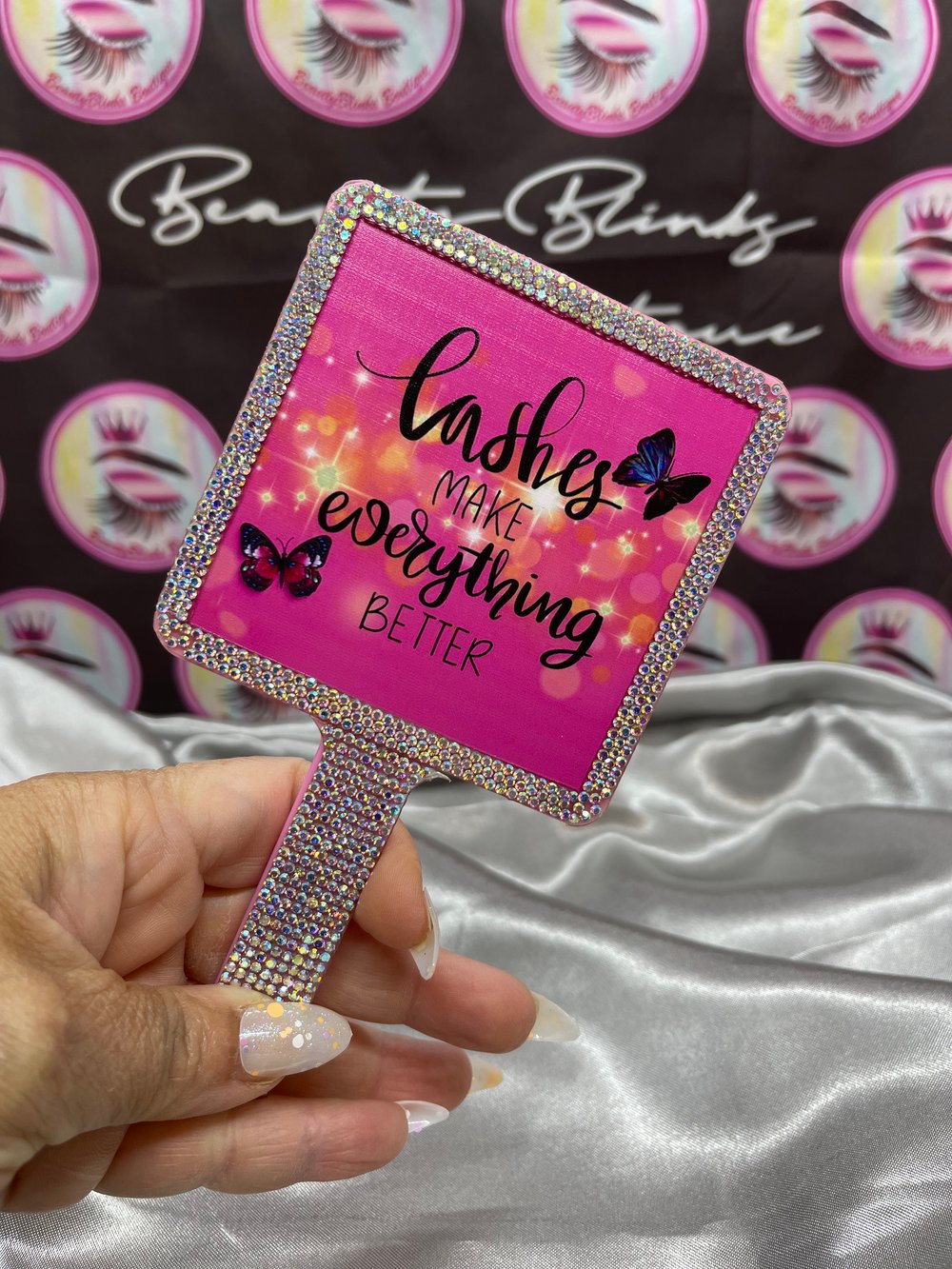 Bling mini mirrors