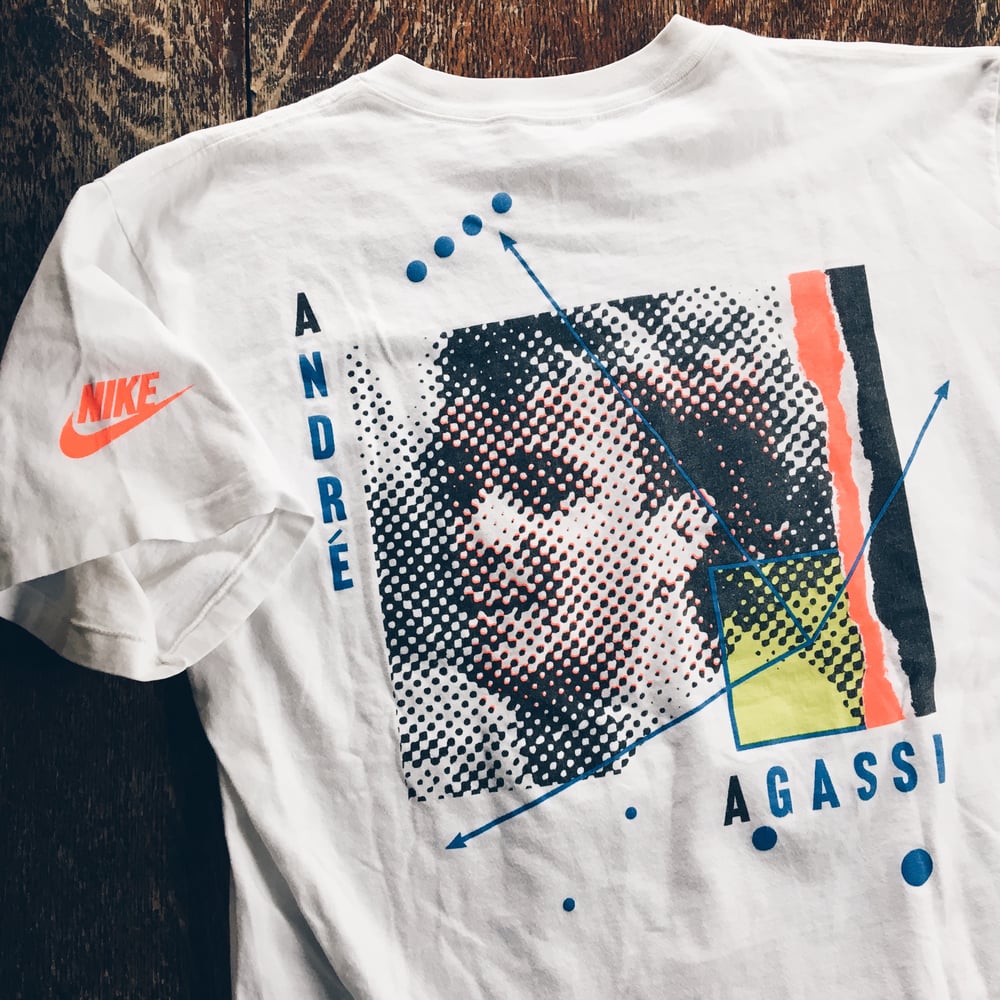 Image of Original Early 90’s Nike Andre Agassi Tee.