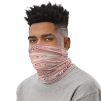 Image 2 of TIDAL BLUSH UNISEX NECK GAITER