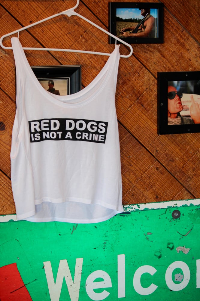 Image of Ladies Not A Crime Cropped Tank