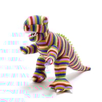 Dinosaur Stripy Rattle