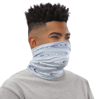 Image 2 of TIDAL BLUES UNISEX NECK GAITER