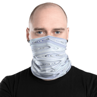 Image 4 of TIDAL BLUES UNISEX NECK GAITER