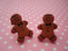 Image of Gingerbread Earrings Men/Women/Couple