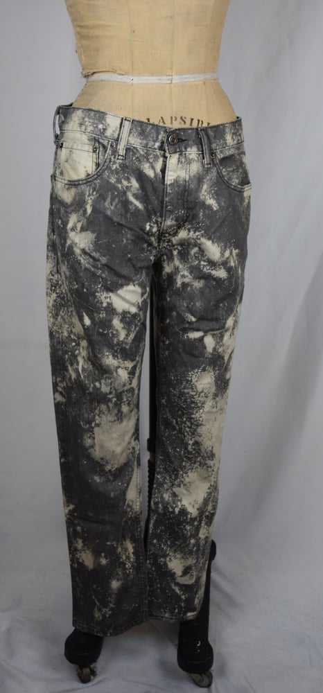 Image of Hand Dyed Grey Levis
