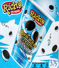 Rich's Cookie and Creme Cup a case of 12