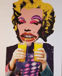 Image 1 of 'Blame It On The Juice'  Giclee Print 