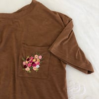 Image 1 of Rose Patch Pocket Tee