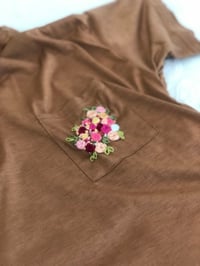 Image 2 of Rose Patch Pocket Tee