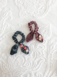 Image 2 of Rosette Velvet Scrunchie 