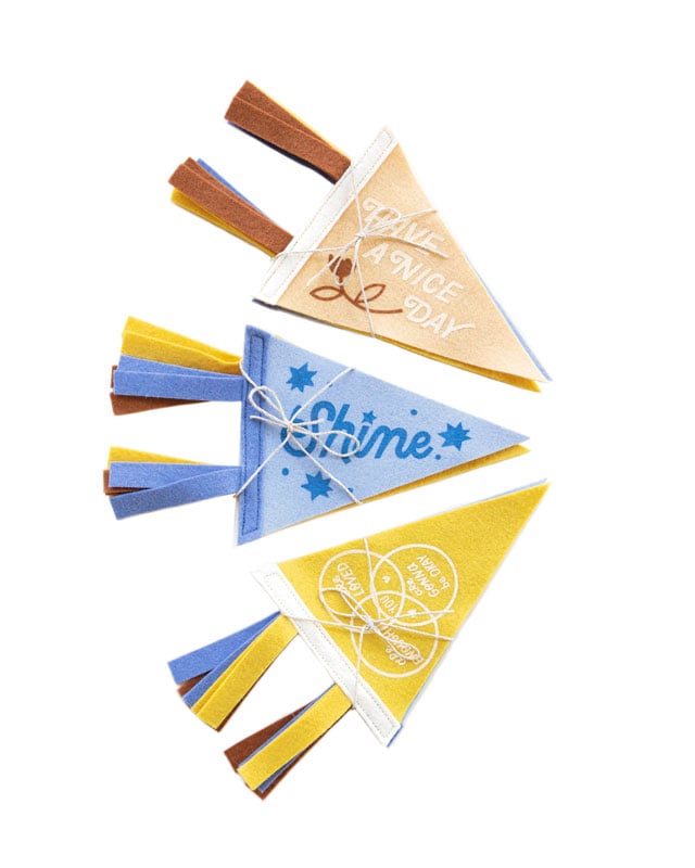 Image of Optimistic Mini Pennant Pack (3)