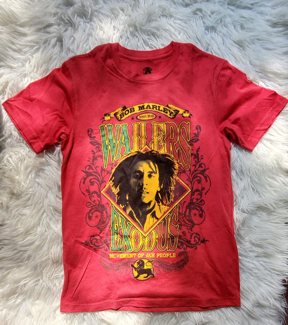 Exodus (movement of jah people) Bob marley shirt