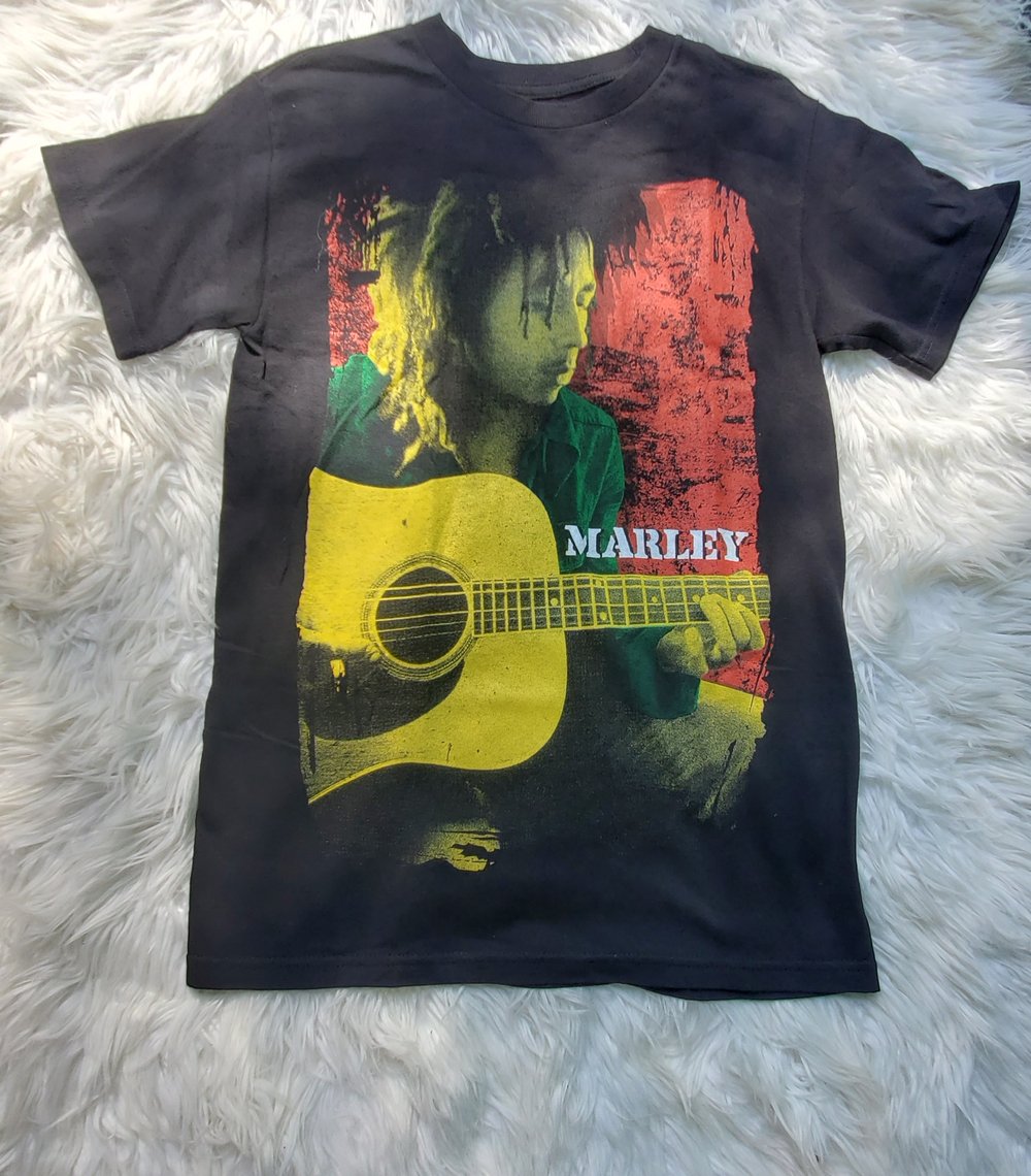 Bob Marley Guitar Shirt