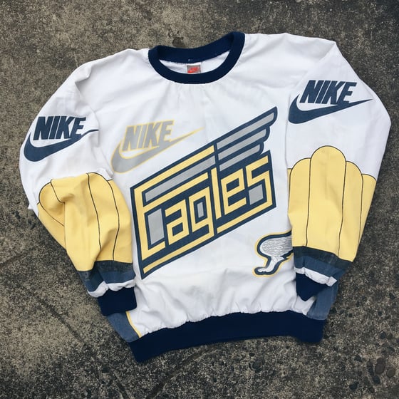 Image of Original Early 90’s Nike Eagles Track And Field Crewneck.