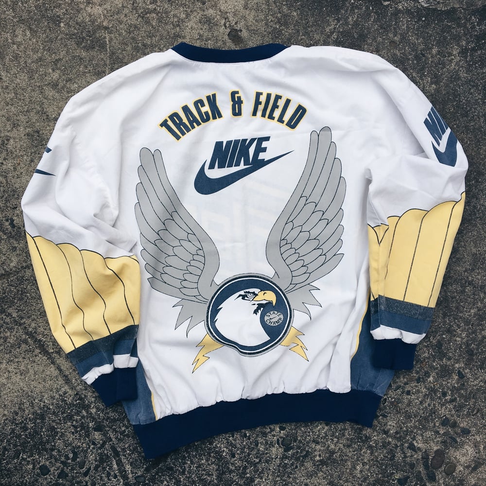 Image of Original Early 90’s Nike Eagles Track And Field Crewneck.