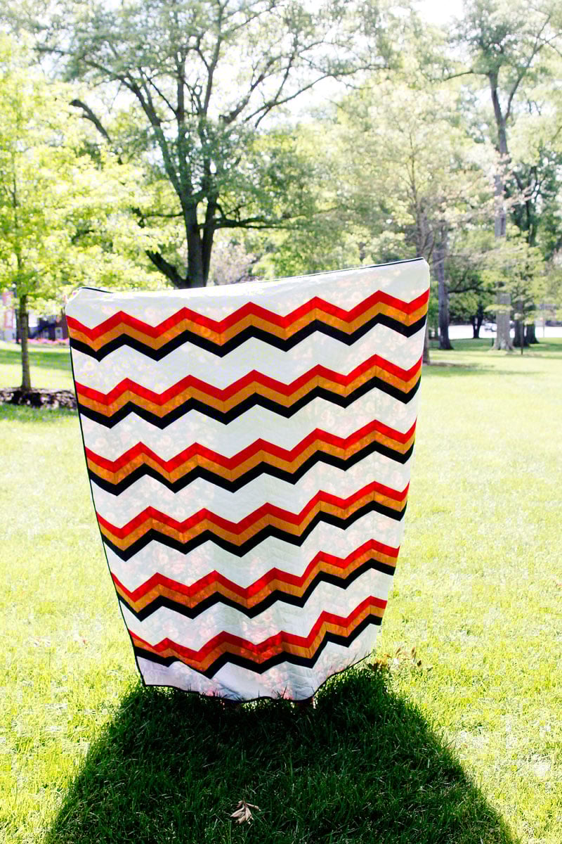 Image of the SUMMER CAMP QUILT PDF Pattern
