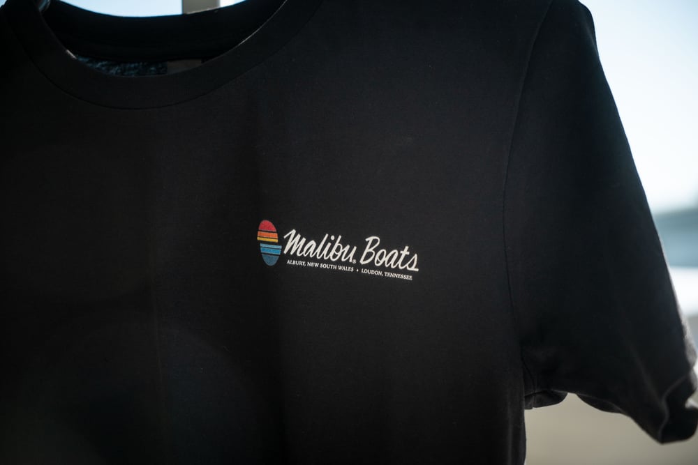 Image of Malibu Retro T-shirt - Black