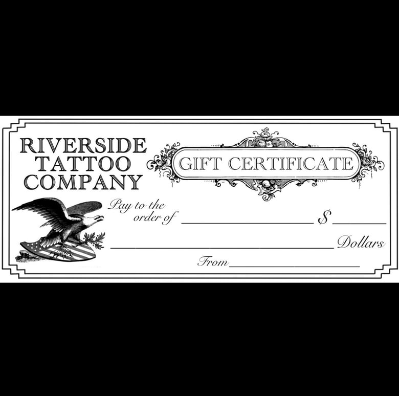 Image of Riverside Gift Certificate 