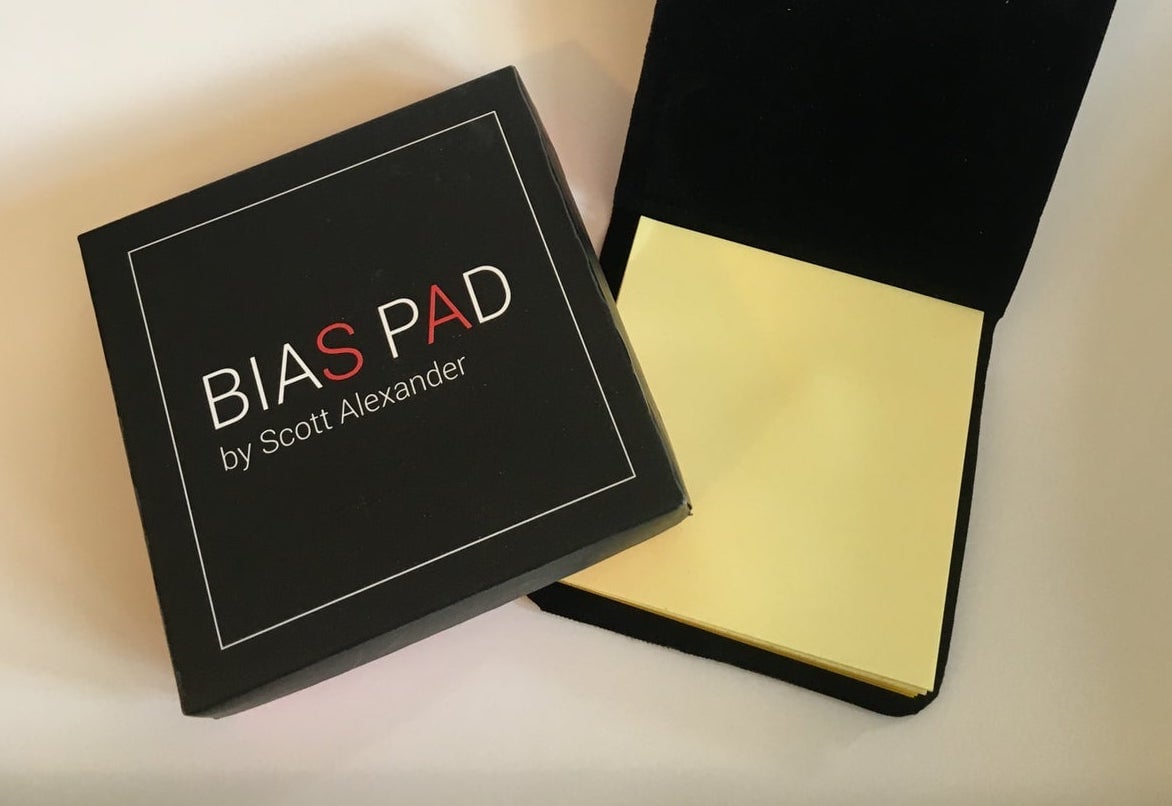 Bias Pad Sticky Note Edition Scott Alexander Pro Magic Bias Pad Sticky Note Edition Scott Alexander Pro Magic