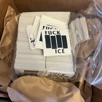Fuck Ice stickers (10 stickers)
