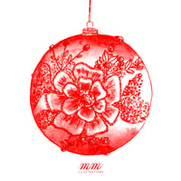Image 2 of Boule de Noël « Fleur d’hiver »