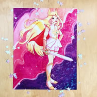 Image 1 of Princess of Power Watercolor Print