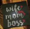 "Sparkling" Wife Mom Boss