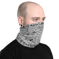 Image 5 of GREY SQUARED UNISEX NECK GATOR