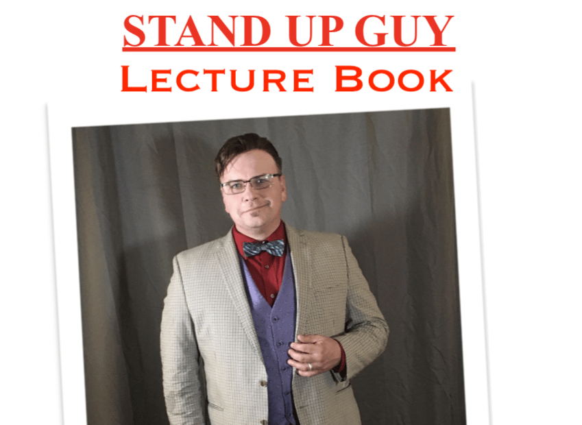 2019 Stand Up Guy BOOK Scott Alexander Pro Magic